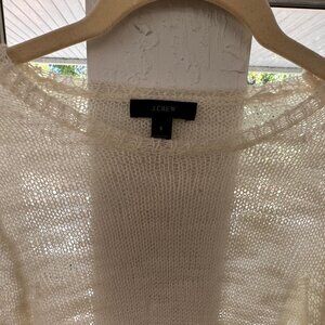 J. Crew Women's Small Sweater White